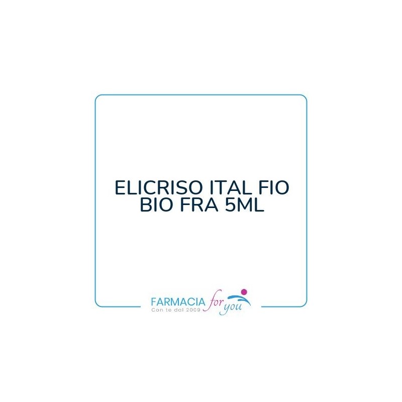 Herboris Orientis Dacor - ELICRISO ITAL FIO BIO FRA 5ML