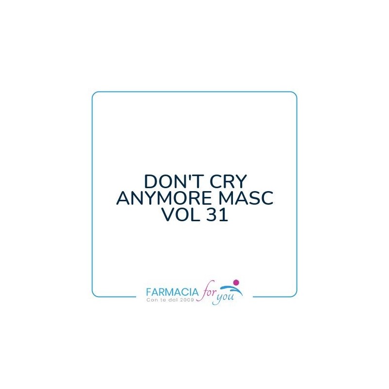 Cosmetica srl - DON'T CRY ANYMORE MASC VOL 31