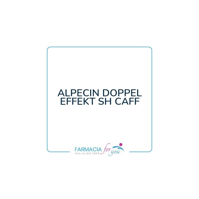 Dr. Wolff Italia - ALPECIN DOPPEL EFFEKT SH CAFF