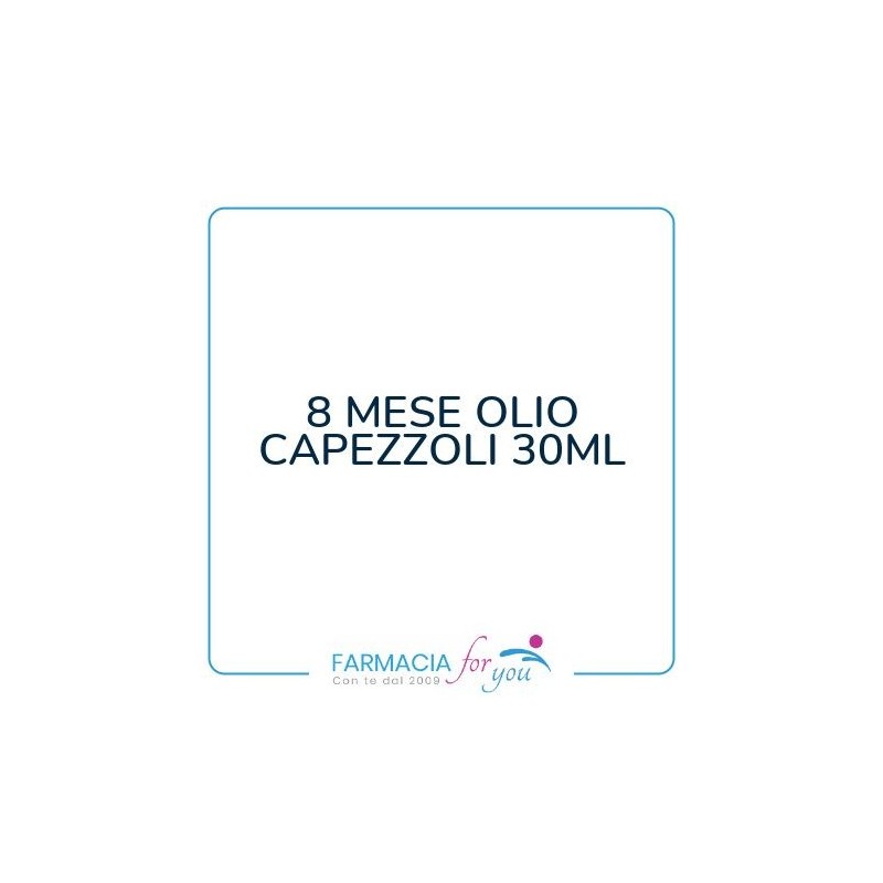 Alta Natura-inalme - 8 MESE OLIO CAPEZZOLI 30ML