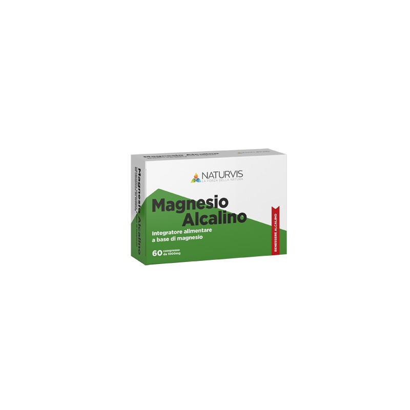 Naturvis srl - Naturvis Magnesio Alcalino 60 Compresse