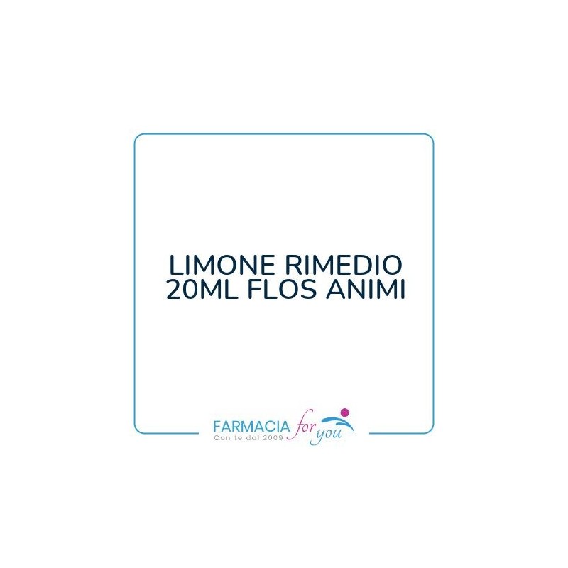 Zetaciesse - LIMONE RIMEDIO 20ML FLOS ANIMI