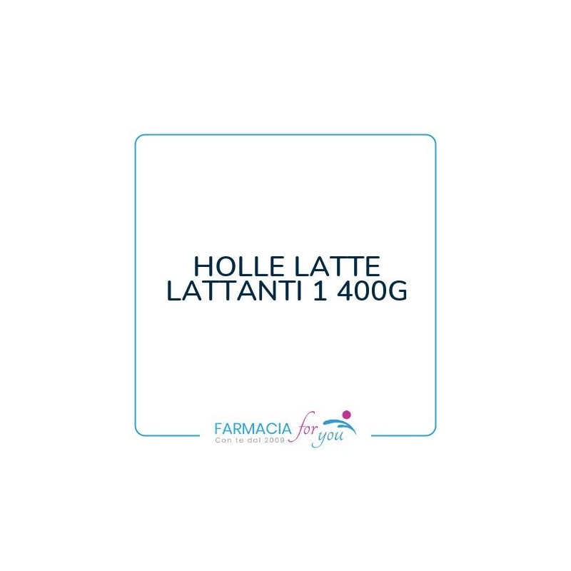 Holle Baby Food gmbh - HOLLE LATTE LATTANTI 1 400G