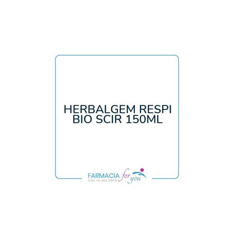 Herbalgem Italia srl - HERBALGEM RESPI BIO SCIR 150ML