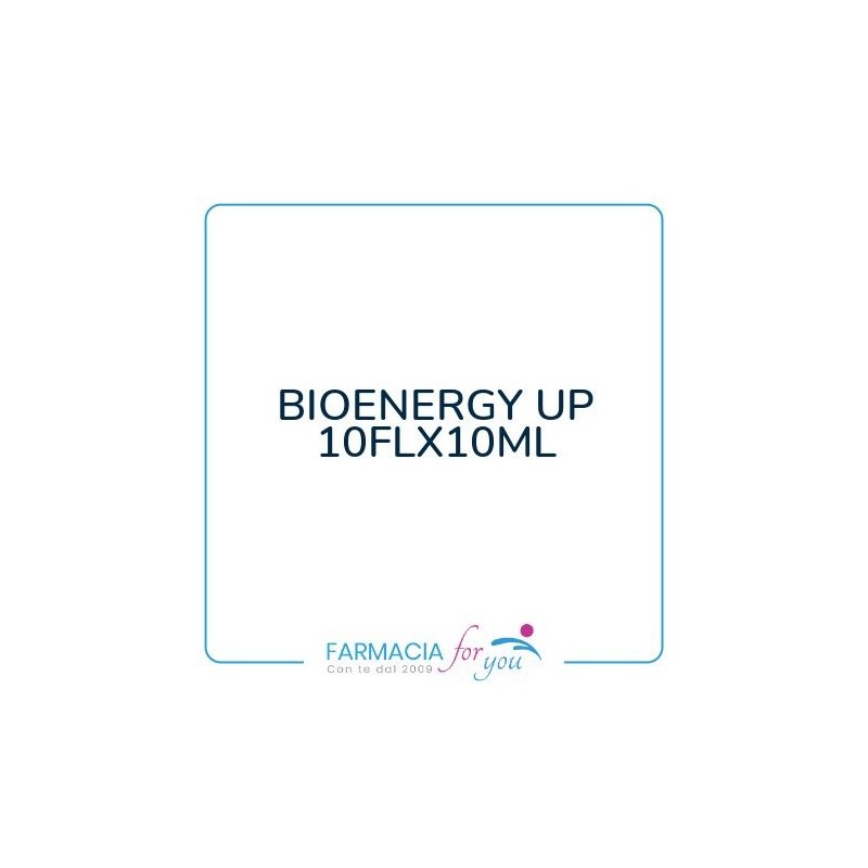 Mabo Farmaceutici srl - BIOENERGY UP 10FLX10ML