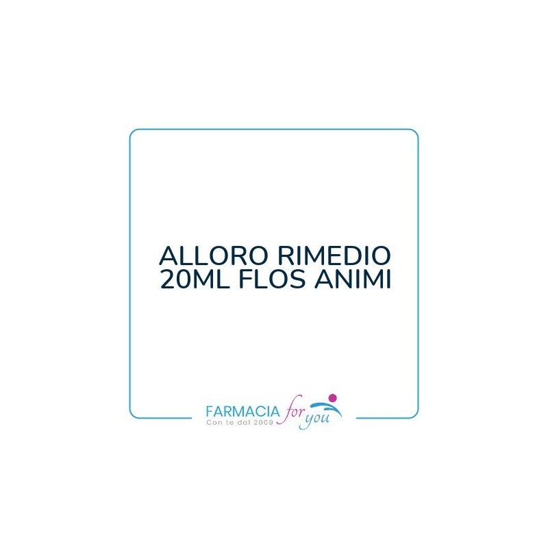 Zetaciesse - ALLORO RIMEDIO 20ML FLOS ANIMI