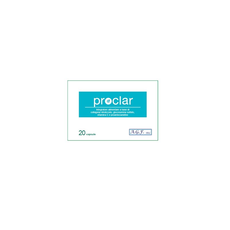 A.G.F. srl - A. G. F. Proclar 20 Capsule