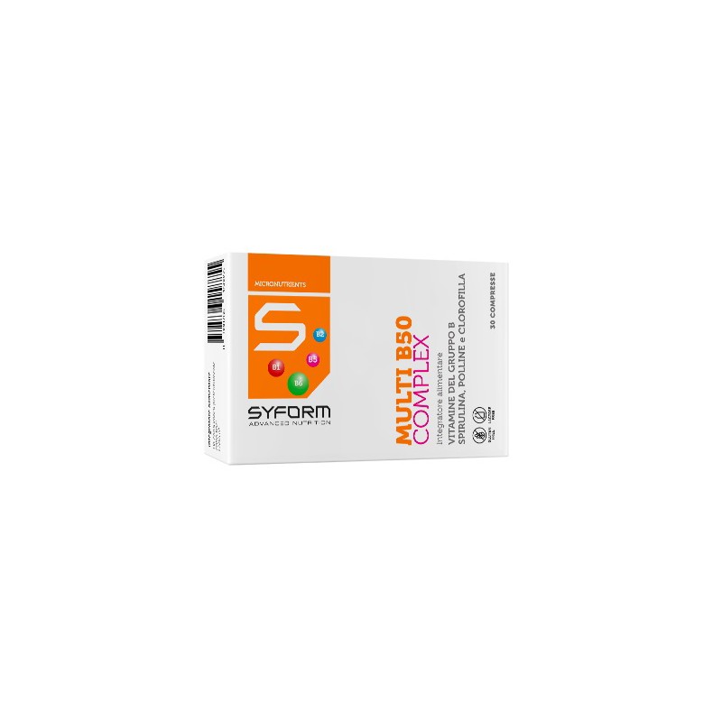 SYFORM - New Syform Multi B50 Complex 30 Compresse Da 1200 Mg