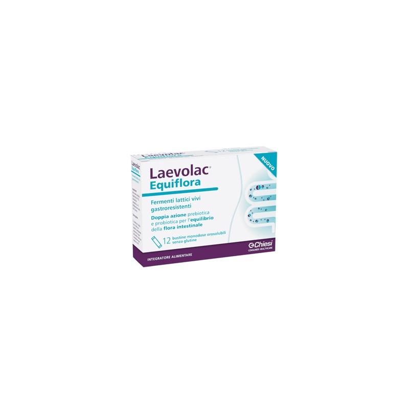 Chiesi Farmaceutici - Chiesi Farmaceutici Laevolac Equiflora 12 Buste