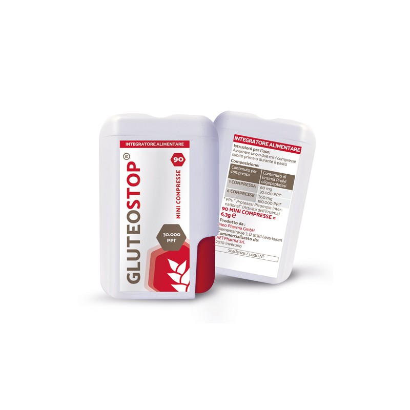 Aetpharma srl - Aetpharma Gluteostop 90 Mini Tablets