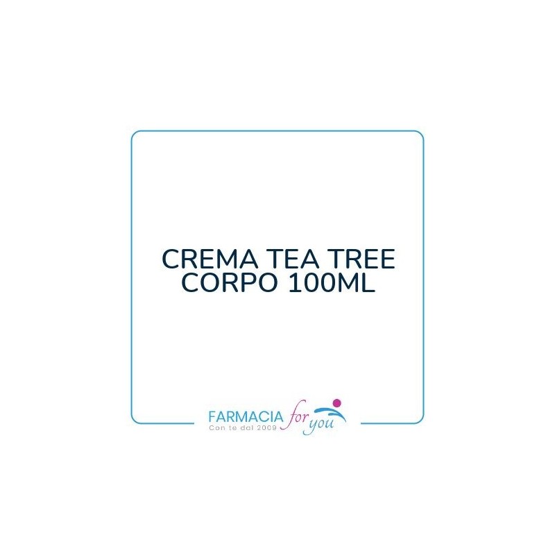 Natur-farma - CREMA TEA TREE CORPO 100ML