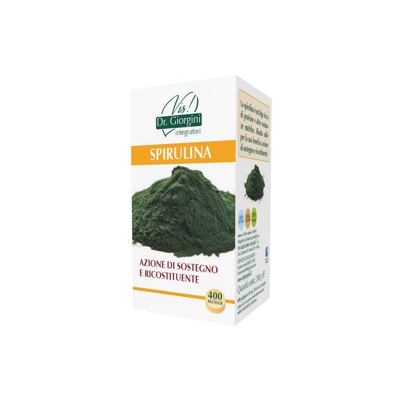 Dr. Giorgini - Dr. Giorgini Ser-vis Spirulina 400 Pastiglie