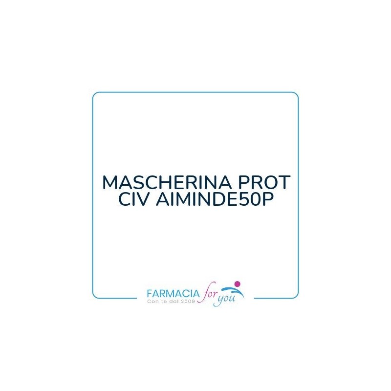 Produttori Vari - MASCHERINA PROT CIV AIMINDE50P
