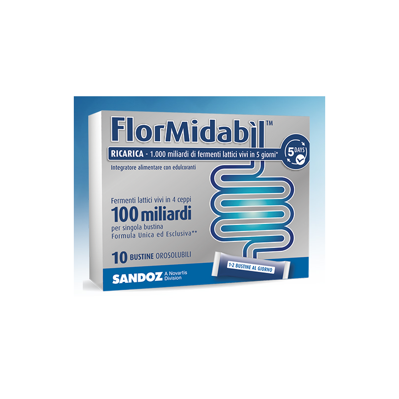 Sandoz - Flormidabil Ricarica 10 bustine orosolubili