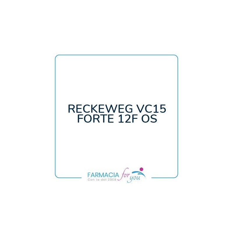 Dr. Reckeweg & Co. Gmbh - RECKEWEG VC15 FORTE 12F OS