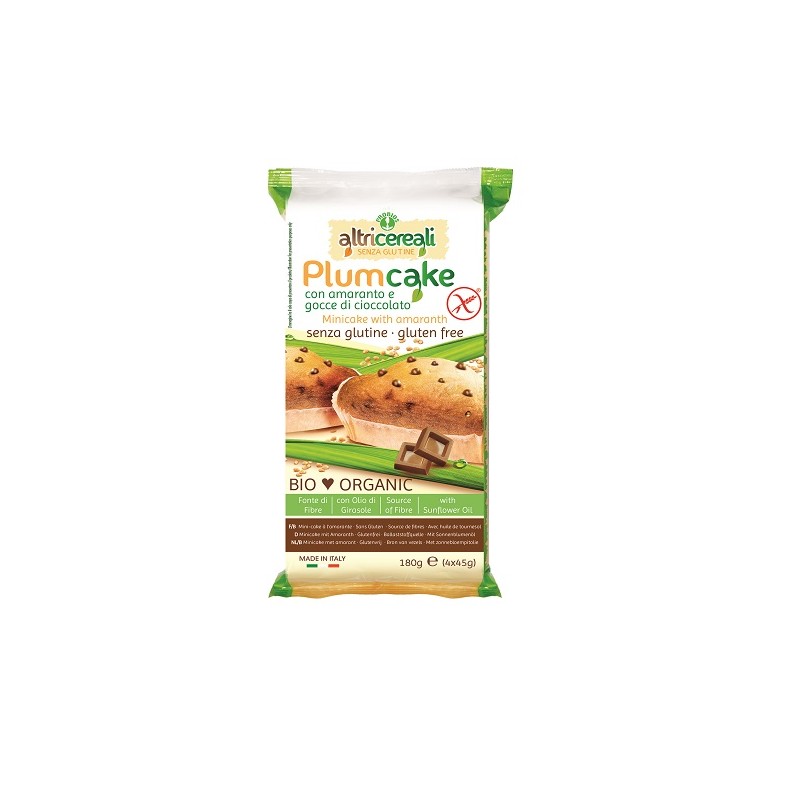 Probios - Probios Altricereali Plumcake Di Amaranto Con Gocce Di Cioccolato 4 X 45 G