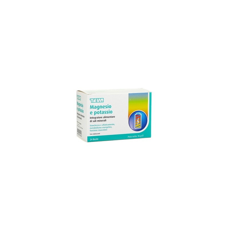 Teva Italia - Magnesio Potassio Teva 24bust