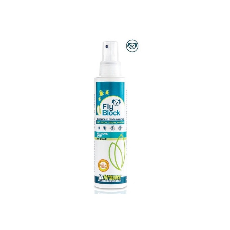 Liquid Wellness Company srl - Liquid Wellness Company Flyblock Soluzione Spray Protezione Cane 150 Ml