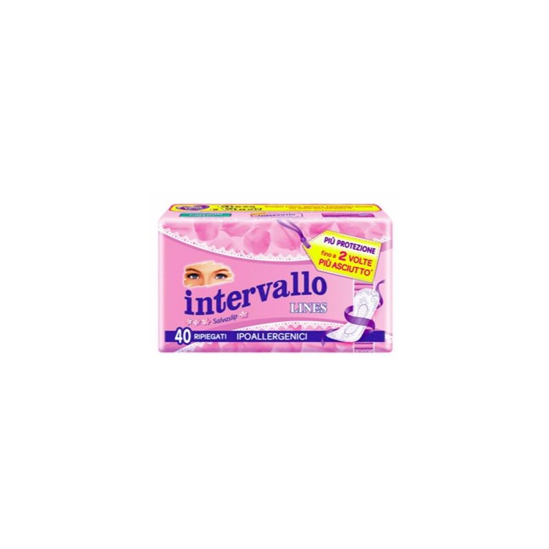 Fater - Fater Proteggislip Lines Intervallo Ripiegato 40 Pezzi