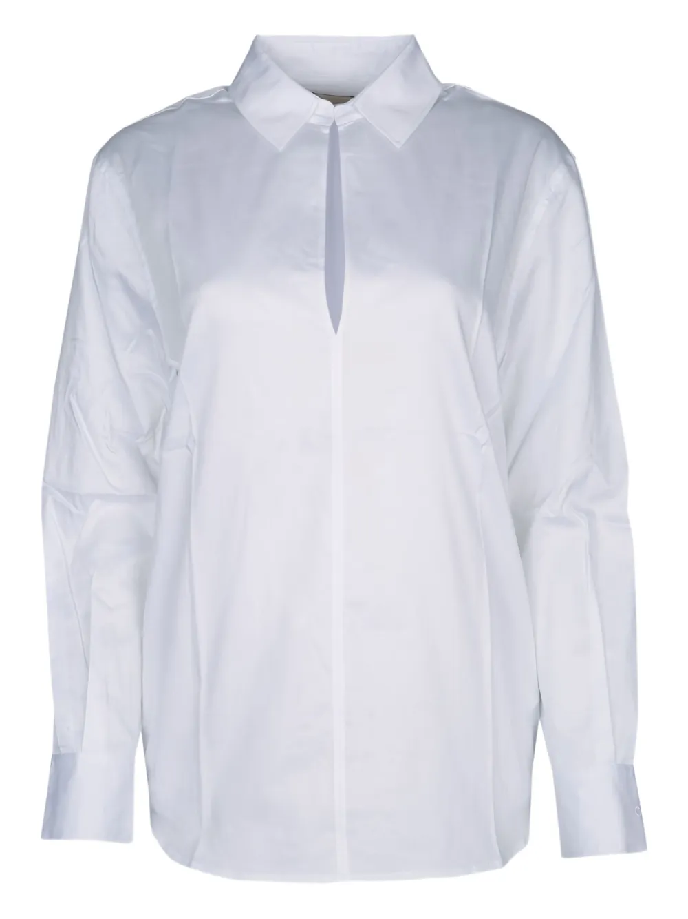 Calvin Klein soft-cotton blouse - Bianco