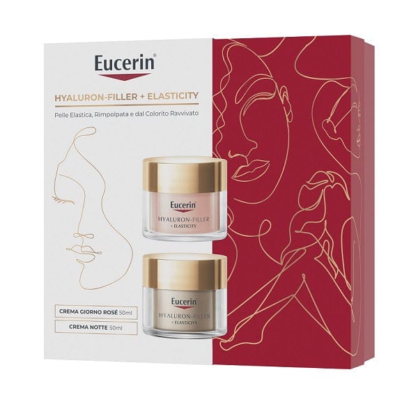 Eucerin Cofanetto Hyaluron-filler + Elasticity Rosy+Notte
