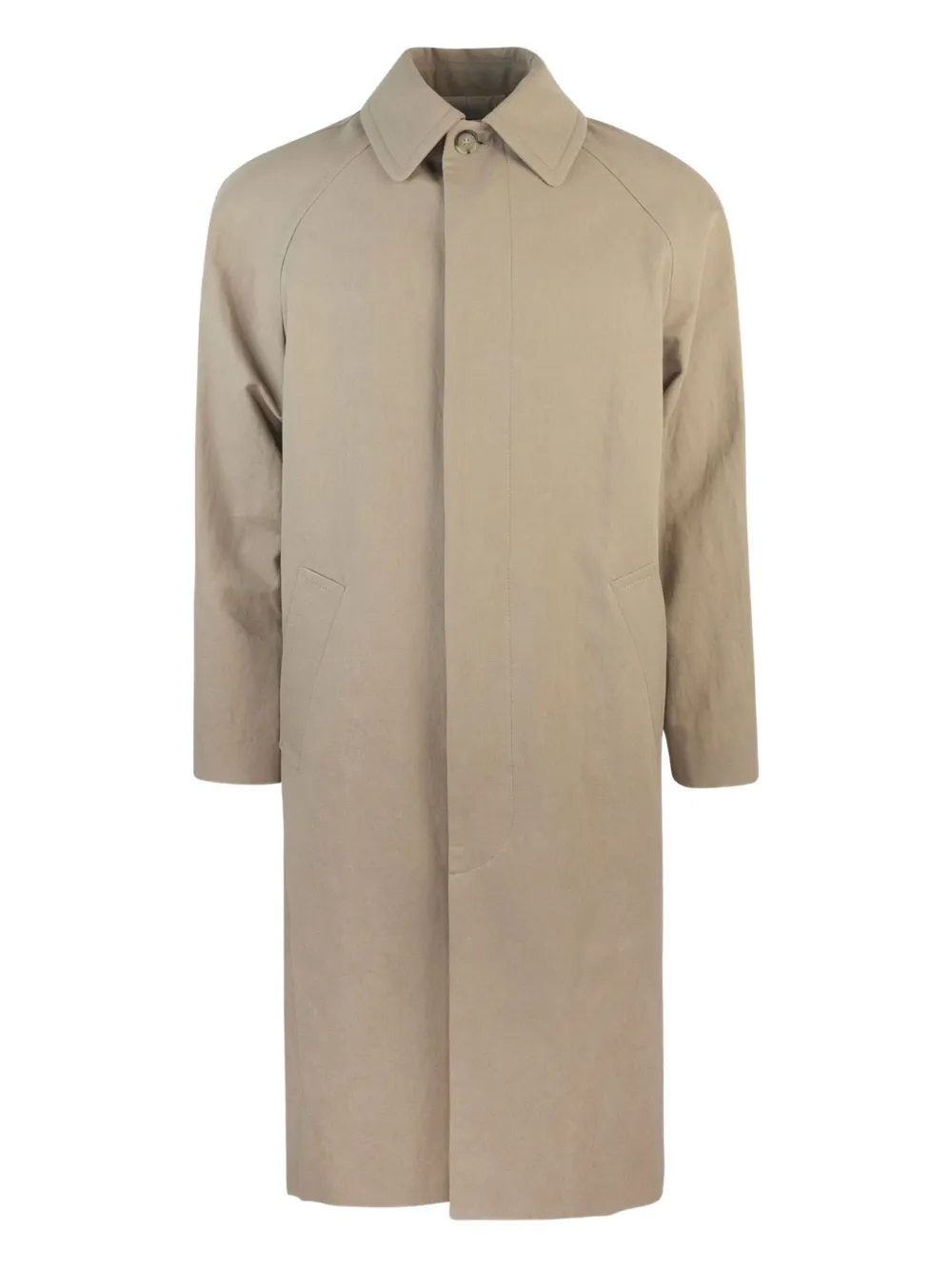 A.P.C. concealed-fastening trench coat - Toni neutri