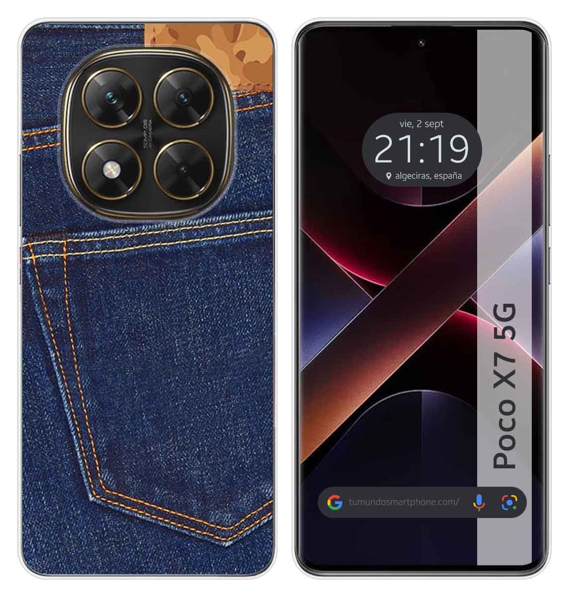 Custodia In Silicone Per Xiaomi Poco X7 5G Design Cowboy Disegni