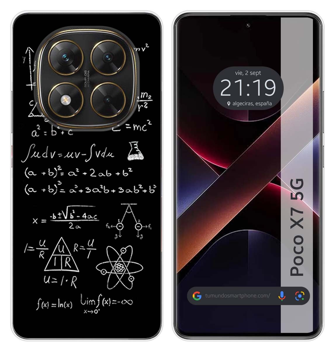Custodia In Silicone Per Xiaomi Poco X7 5G Design Formule Disegni