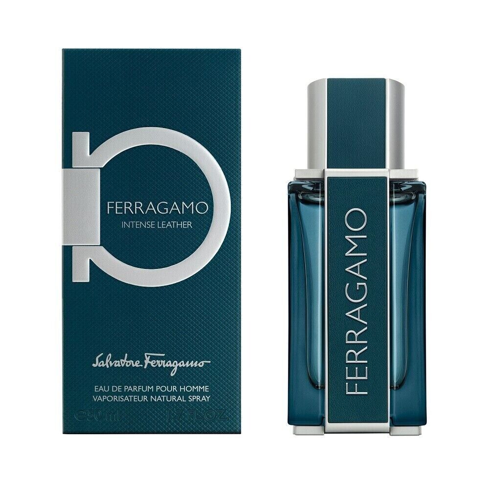 SALVATORE FERRAGAMO Intense leather - eau de parfum uomo 50 ml vapo