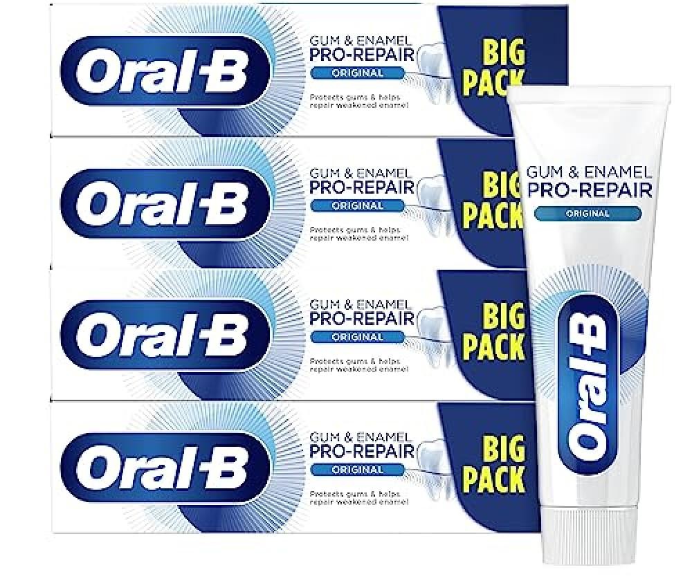 (TG. 100 ml (Confezione da 4)) Oral B Dentifricio Pro Repair, Gengive e Smalto,