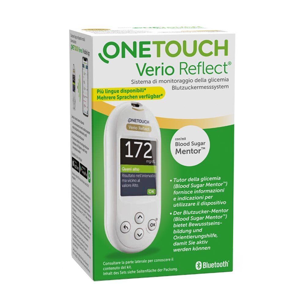 Onetouch Verio Reflect System Kit Glucometro