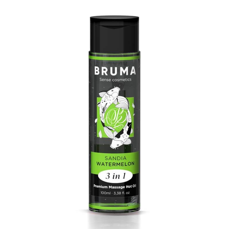 Bruma - Olio Da Massaggio Effetto Calore Aroma Anguria - 100 ML