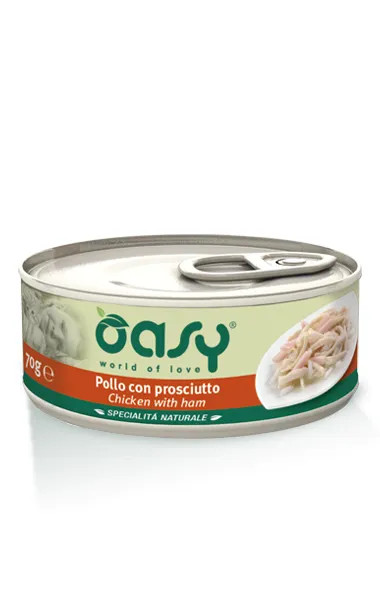Oasy Wet Cat - Pollo Con Prosciutto 150 Gr