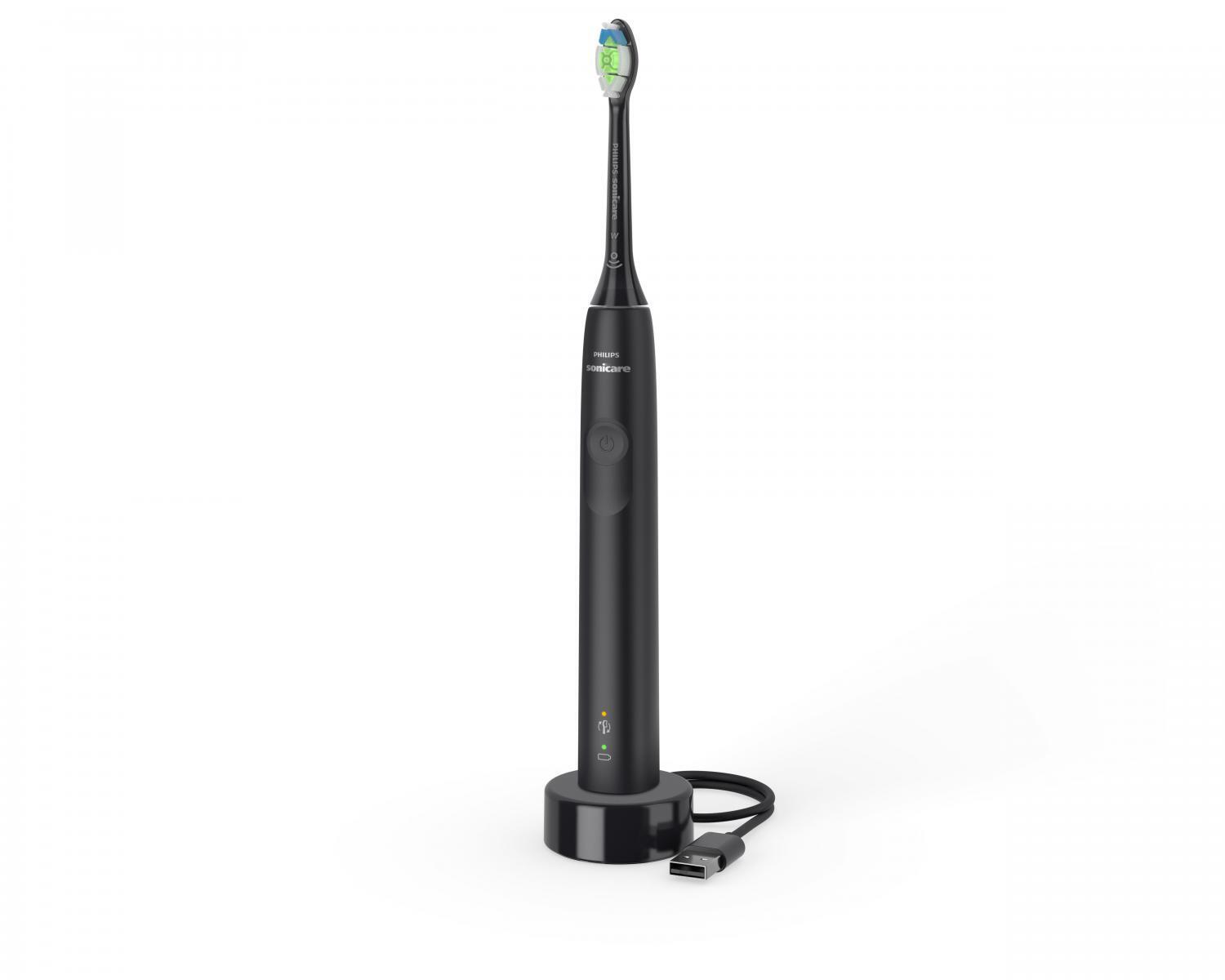 Philips Spazzolino Elettrico Sonico a Batteria Ricaricabile Nero HX3681/54