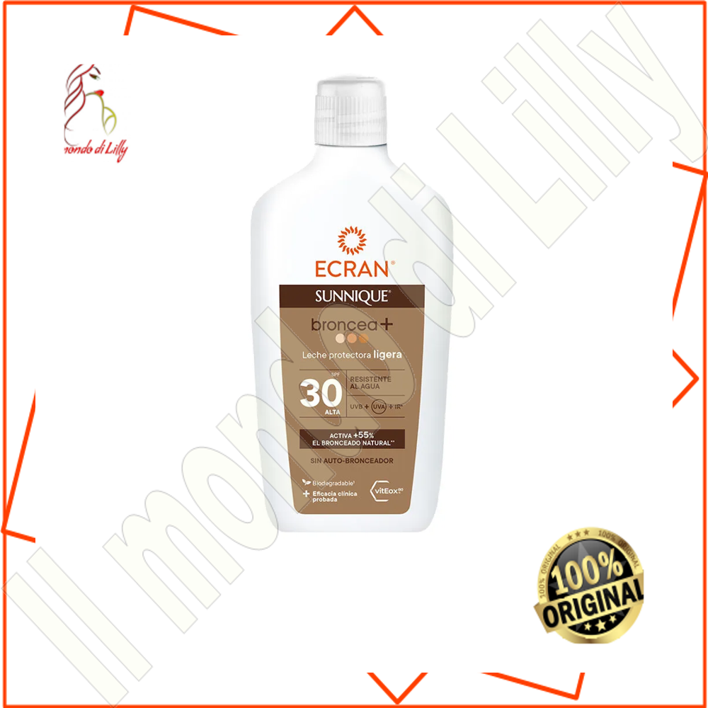 ECRAN SUNNIQUE BRONCEA protective milk SPF30 370 ml