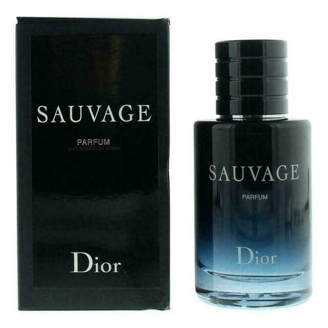 Christian Dior Sauvage Parfum 60ml Spray Uomo Fragranza Legnosa Fresca