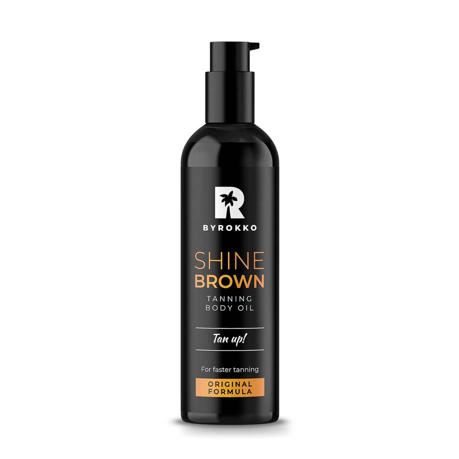 Byrokko Shine Brown Fast Olio acceleratore abbronzante per lettino e (R3n)