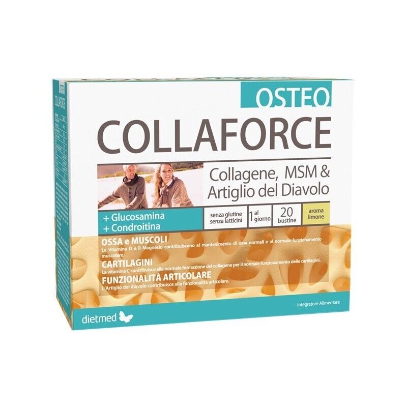 DIETMED COLLAFORCE OSTEO GUSTO LIMONE 20 BUSTINE