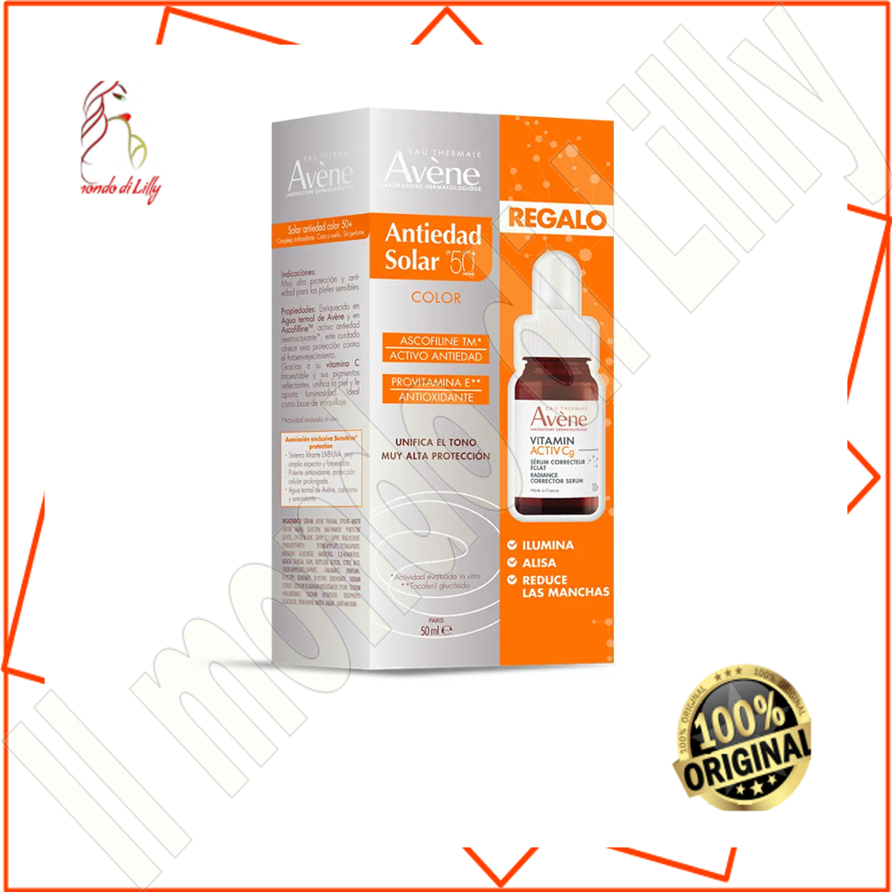 Avène SOLAIRE ANTI-ETÀ CON COLORE SPF50 SCATOLA