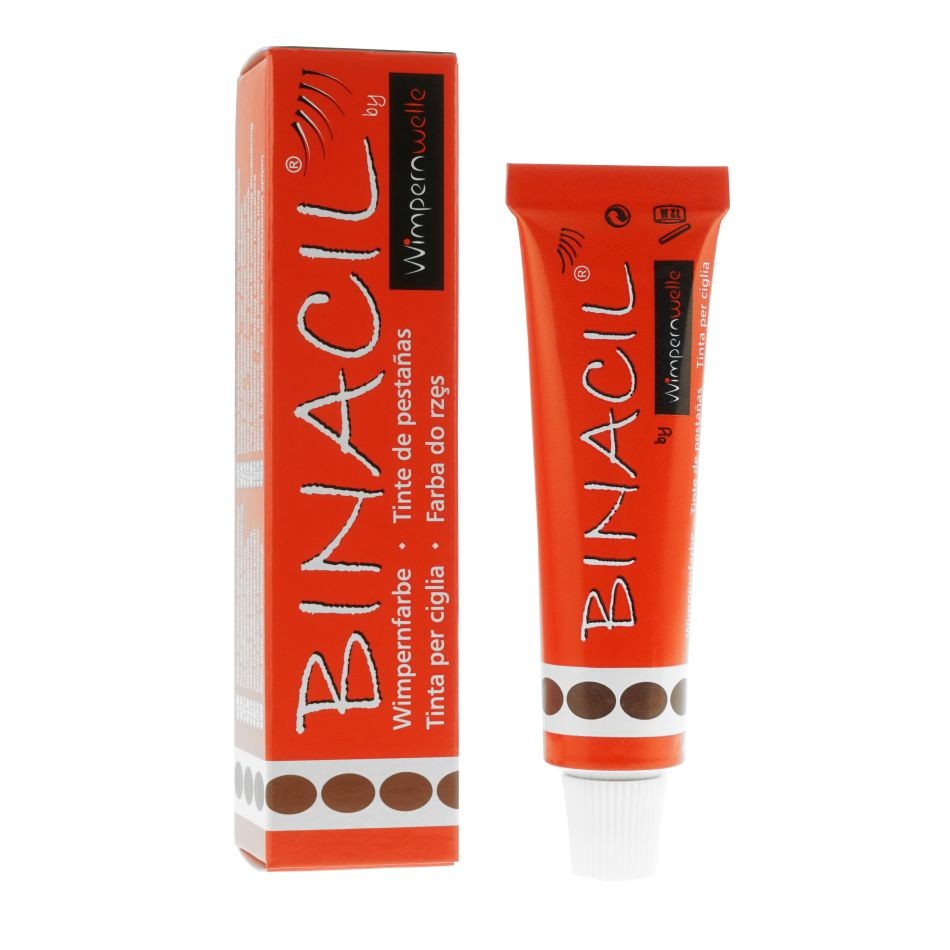 Tinta Per Ciglia Binacil 15gr  - Wimpernwelle/Castano