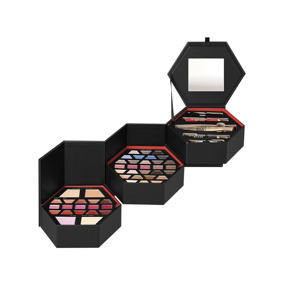DEBORAH Makeup MAKE UP JEWEL BOX FEMMINILE pratico porta gioie di colore nero