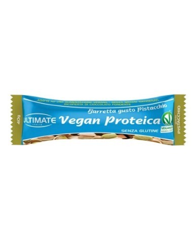 ULTIMATE BARRETTA VEGAN PROTEICA PISTACCHIO 40G - 1 PEZZO