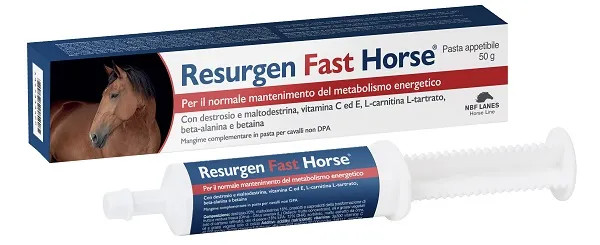 Resurgen Fast Lanes Pasta 50 g per Cavalli Non DPA