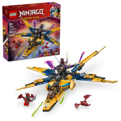 Gadget - Lego: 71833 - Ninjago - Jet Super Storm Di Ras E Arin Lego