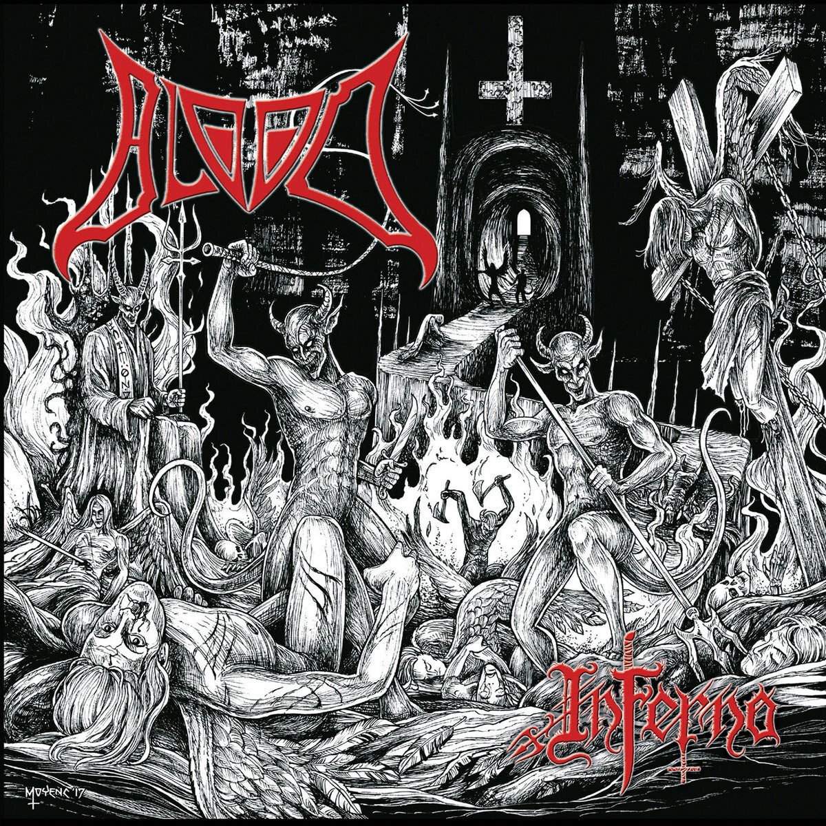 Blood Inferno (CD) Album (PRESALE 18/04/2025)