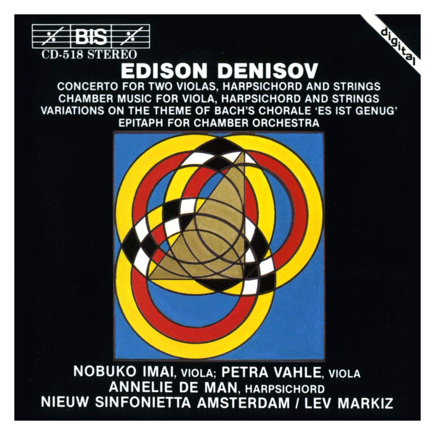 Amsterdam Sinfonietta Concertos (Markiz, Nieuw Sinfonietta Amsterdam) (CD) Album