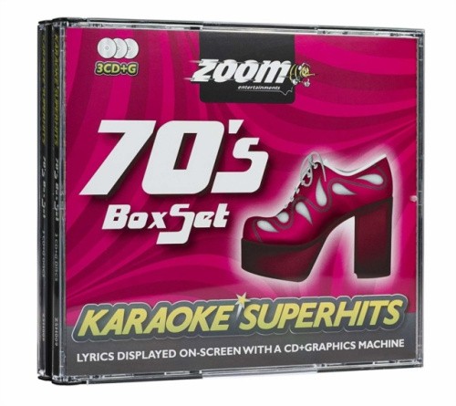 KARAOKE SUPERHITS: 70S BOX SET (CD+G)