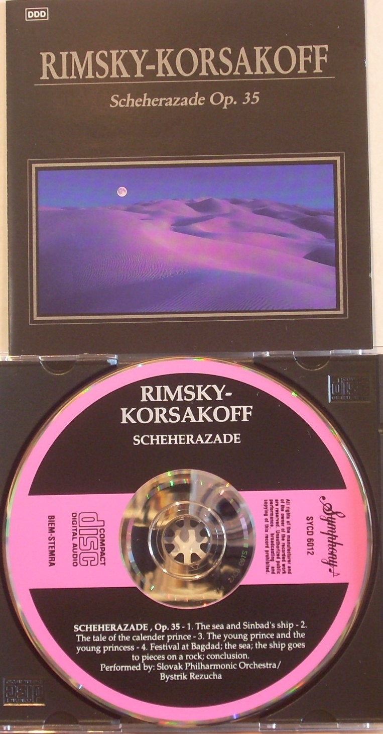 Rimsky-Korsakoff - Scheherazade Op 35 CD NUOVO