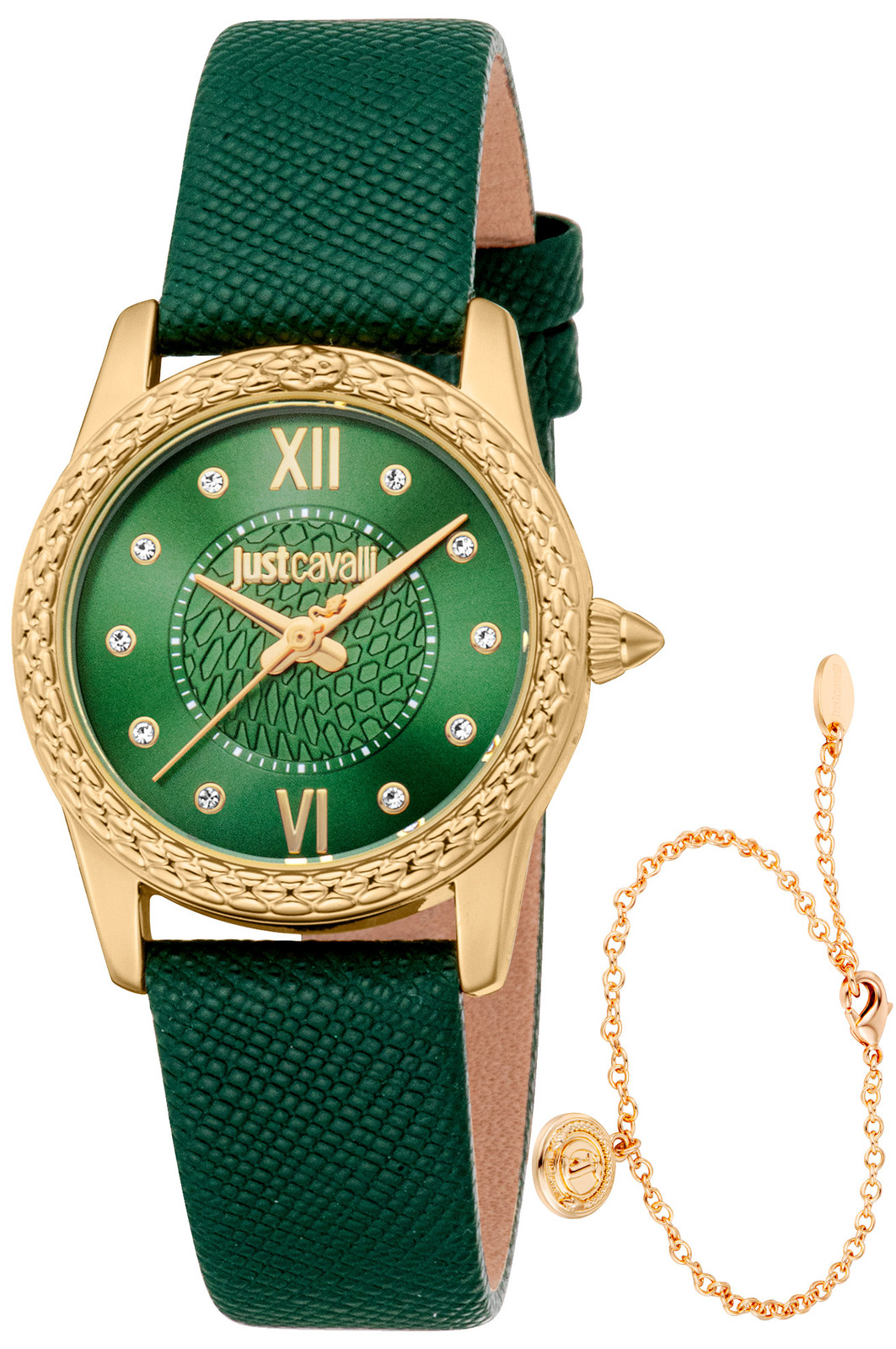Orologio Just Cavalli  JC1L360L0025 da Donna  Verde bottiglia in Metallo