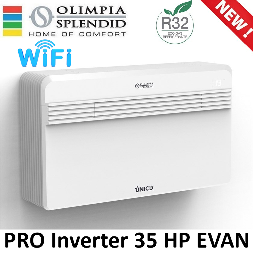 OLIMPIA UNICO PRO 35 HP EVAN senza U.E. WiFi integrato caldo e freddo